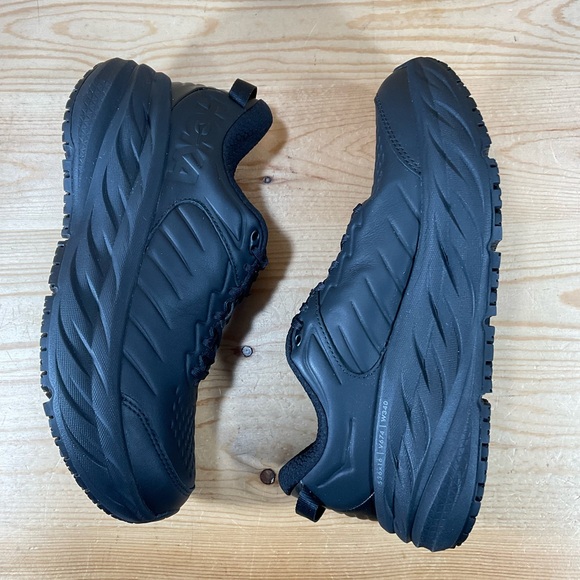 Hoka One Bondi SR Shoes Women’s 8.5 Black Cushioned Slip Resistant 1110521 BBLC - Picture 6 of 9